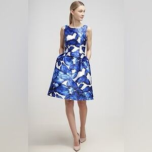 Chi Chi London Palm Print Dress